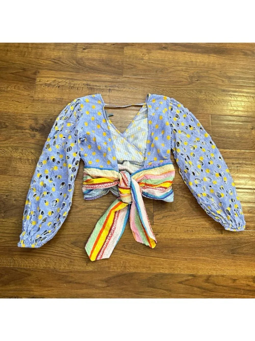 Anthropologie Conditions Apply Ernesta Wrap Top